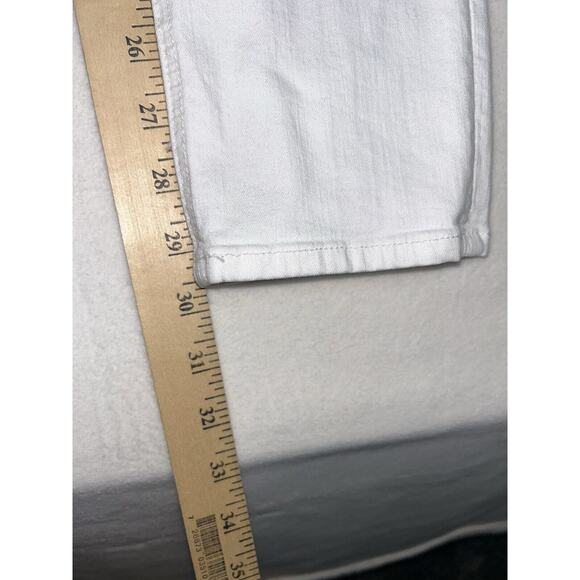 Rag & Bone High Rise Ankle Skinny Jeans White size 31 women's - Picture 4 of 9